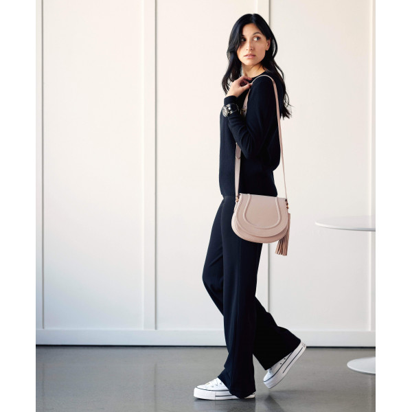 Suede Joie Saddle Bag