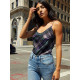 Nebula Dolce Plaid Tank