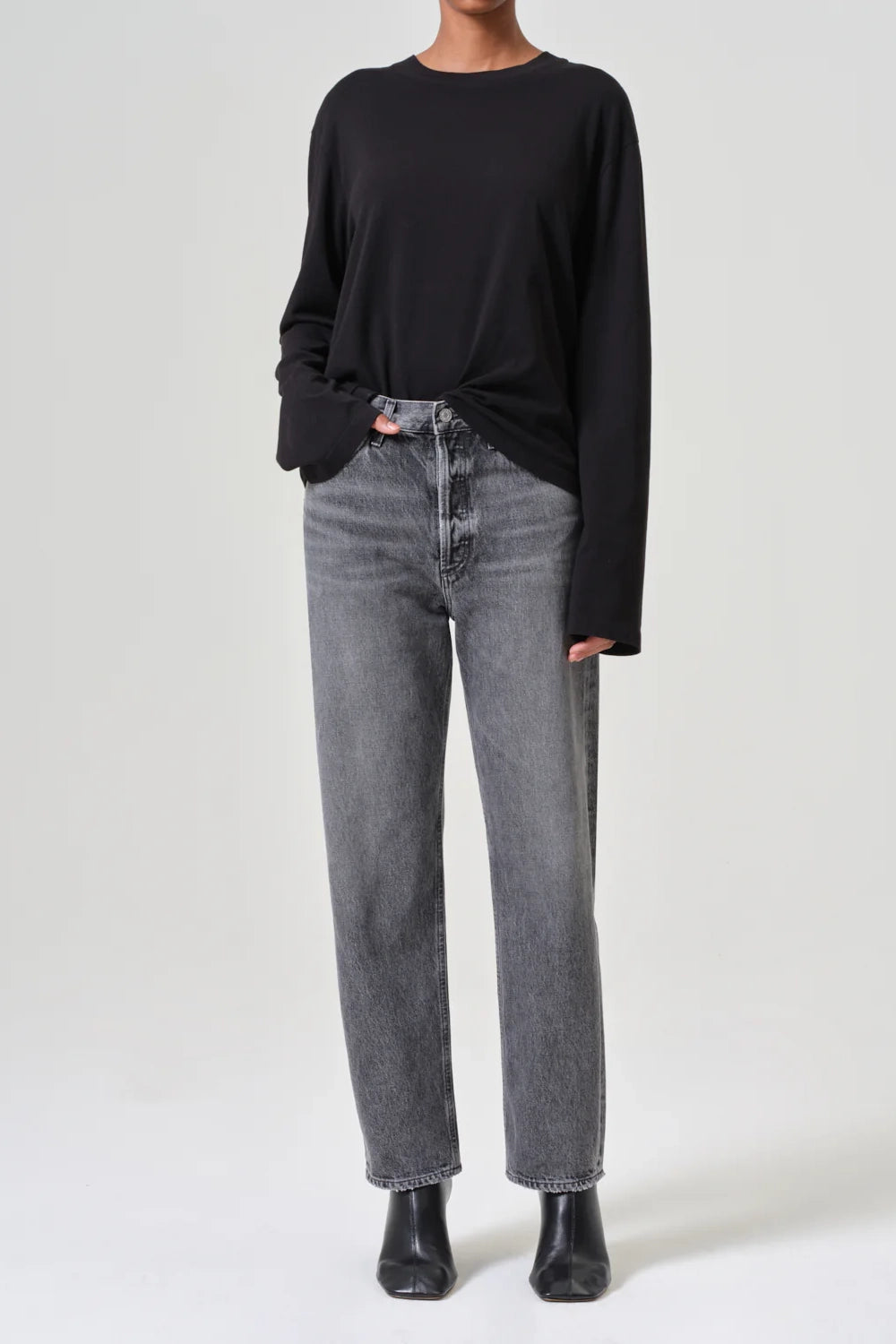 Radiance Paradox Mid Rise Straight Jean