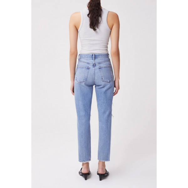 Tulle High Rise Relaxed Tapered Jean
