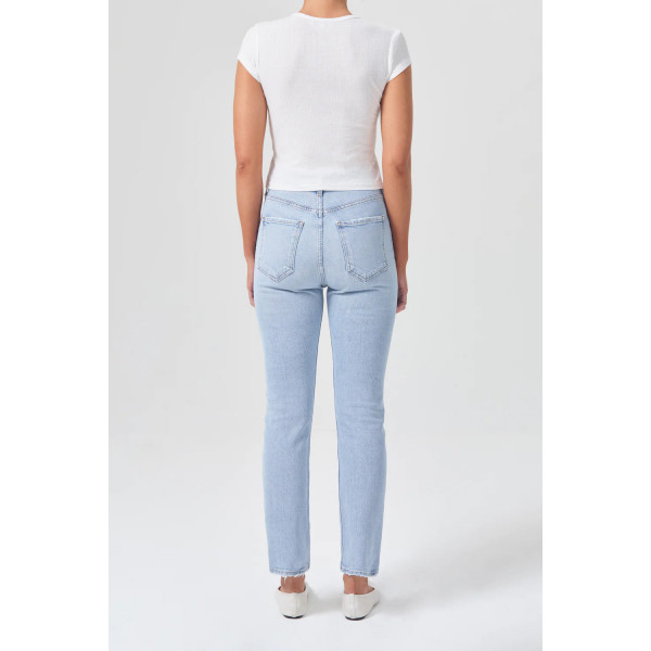 Slate Long High Rise Straight