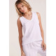 Courant Flow Neck Gauze Tank