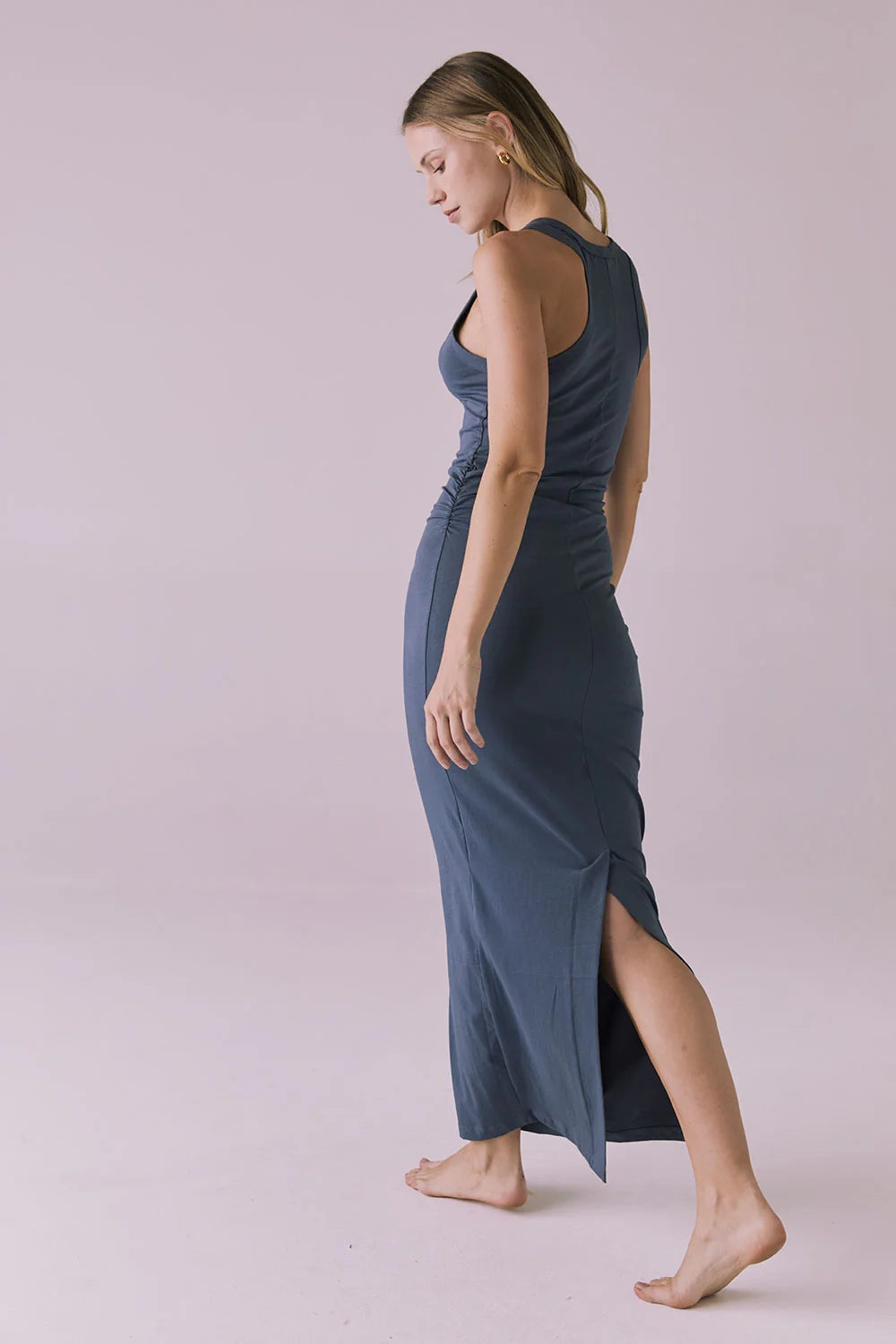 Aube Ruched Maxi Dress