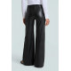 Cedar Leather Wide Leg Pant