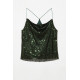 Voile Dolce Sequin Cami