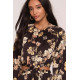 Onyx Floral Dress