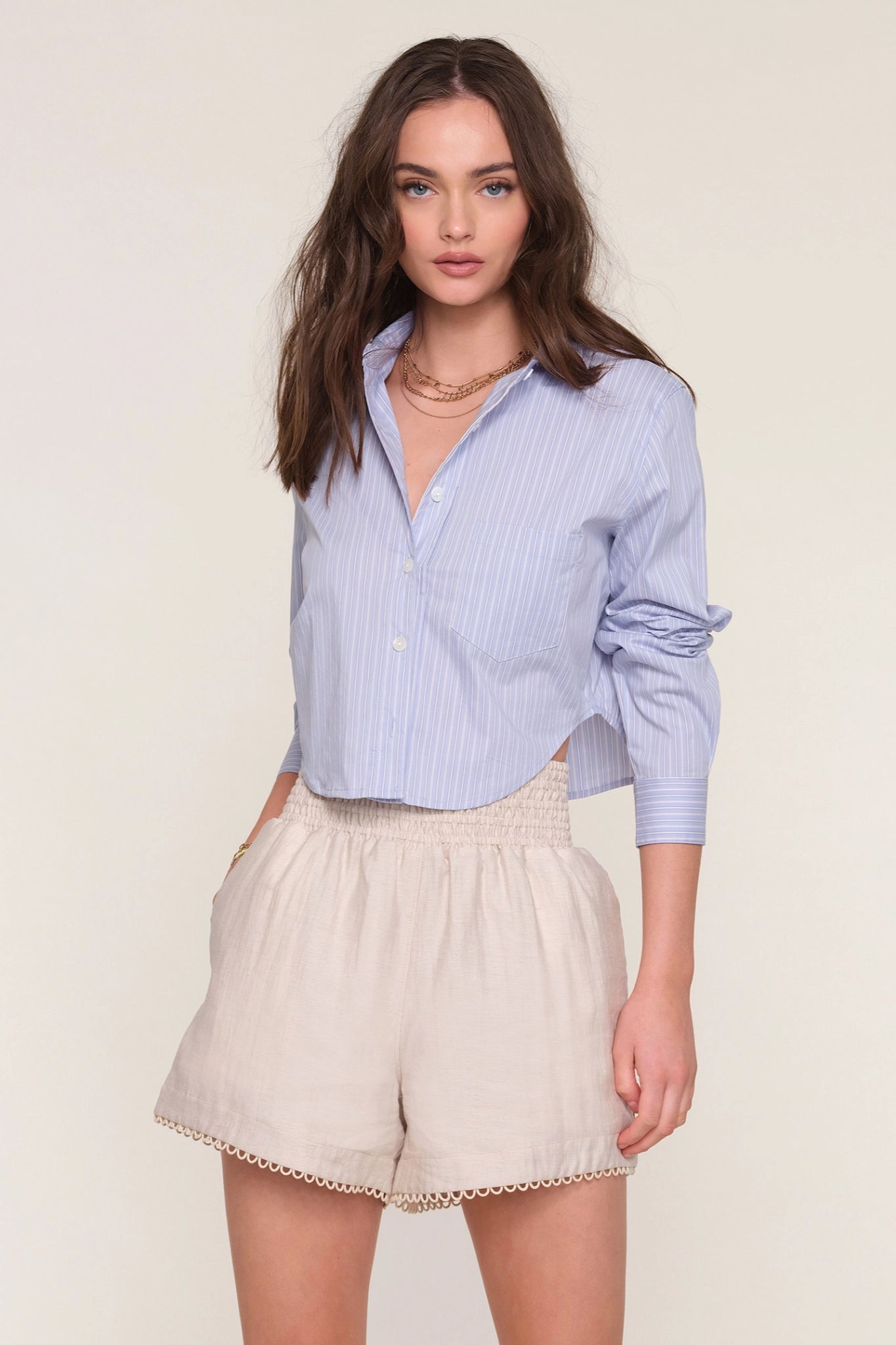 Anima Vibe Crop Shirt