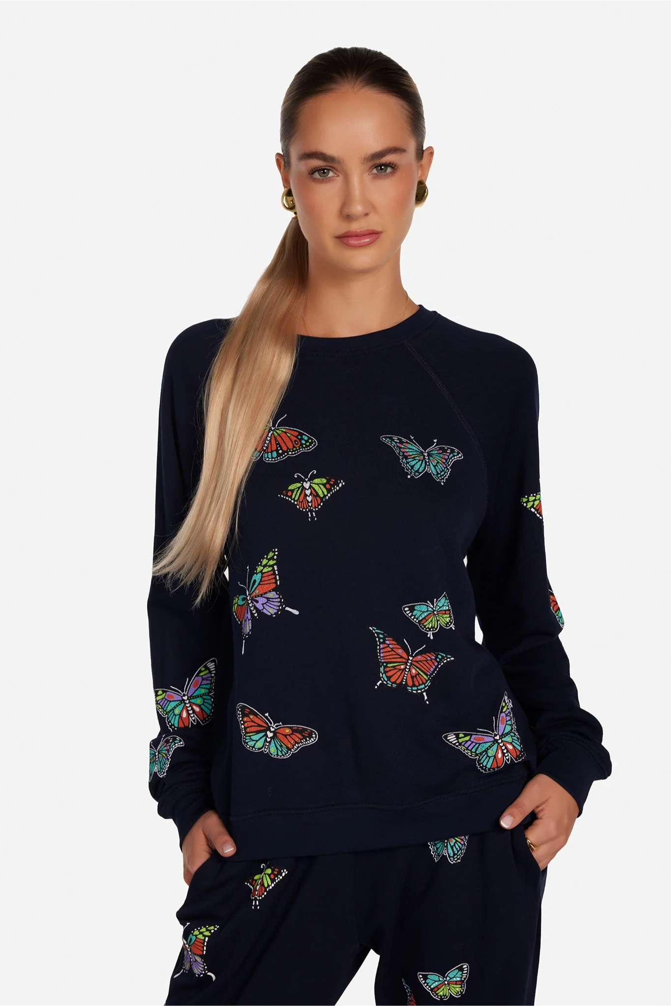 Brisk Vintage Butterfly Sweatshirt