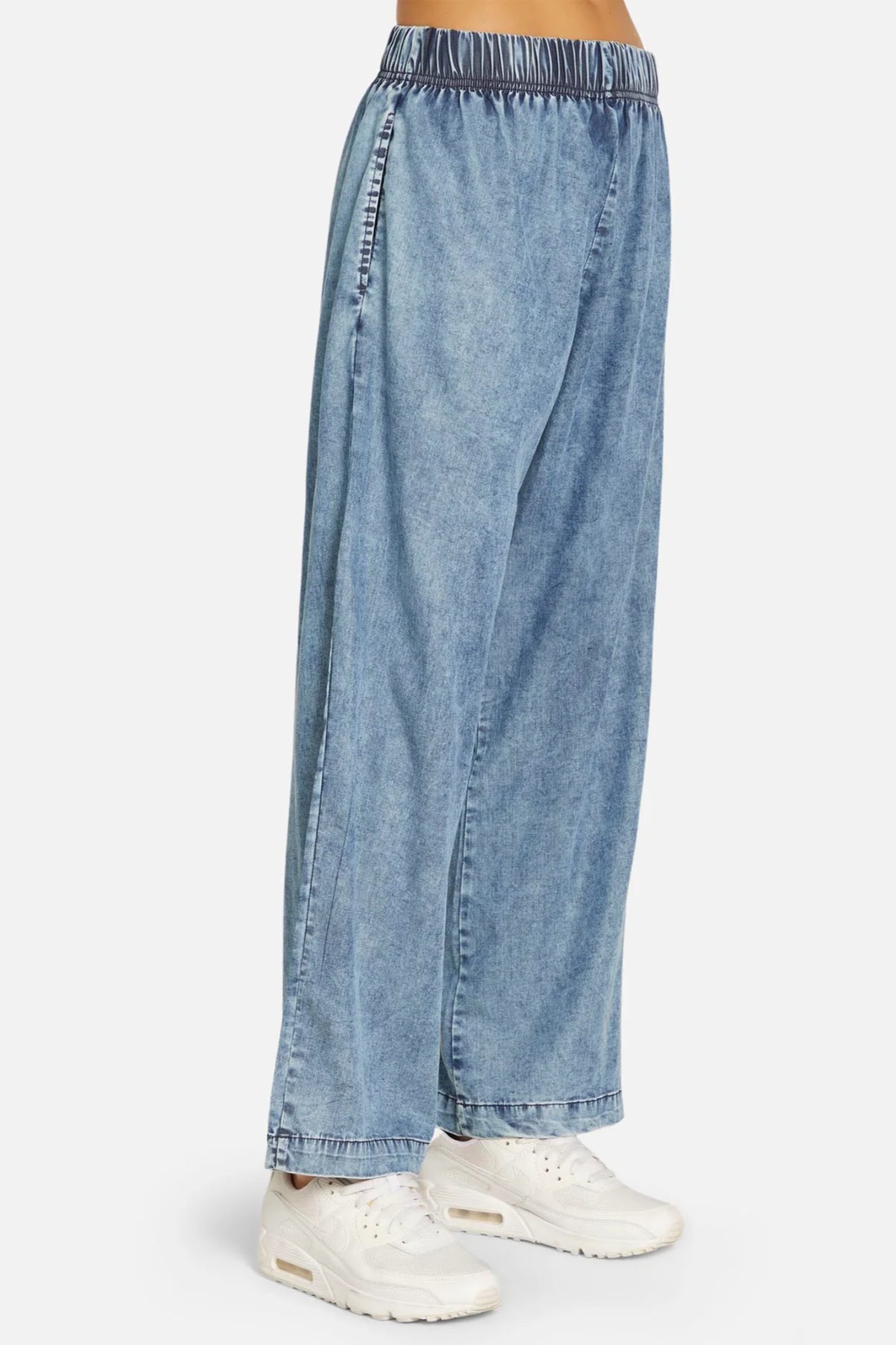 Glimmer Wide Leg Denim Pant