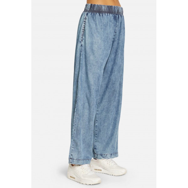 Glimmer Wide Leg Denim Pant