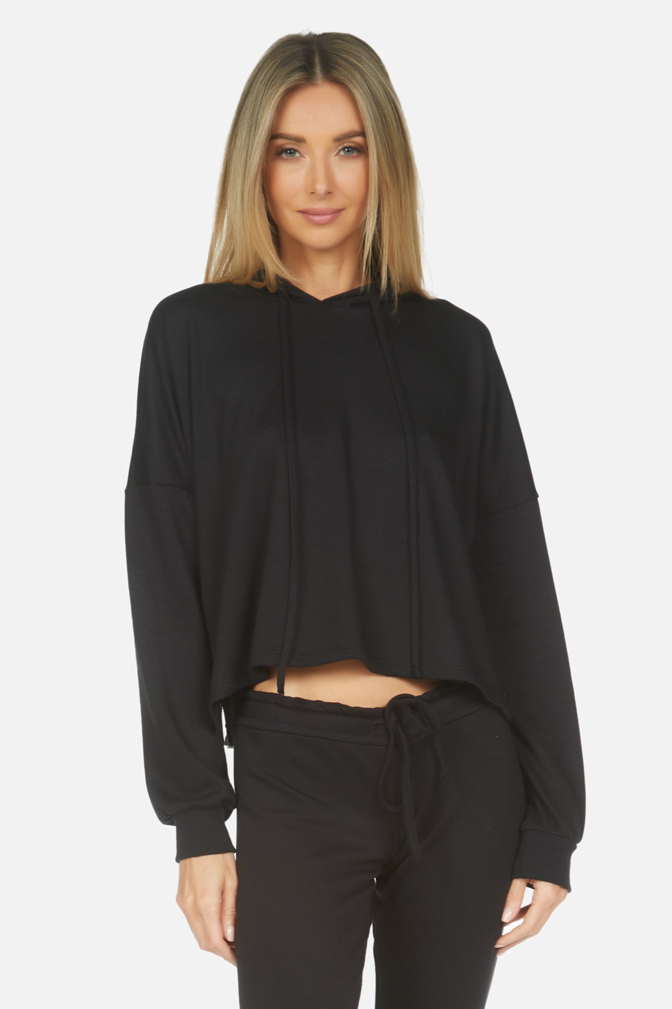 Esmeralda Side Button Hoodie