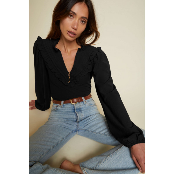 Ardore Glow Yoked Top