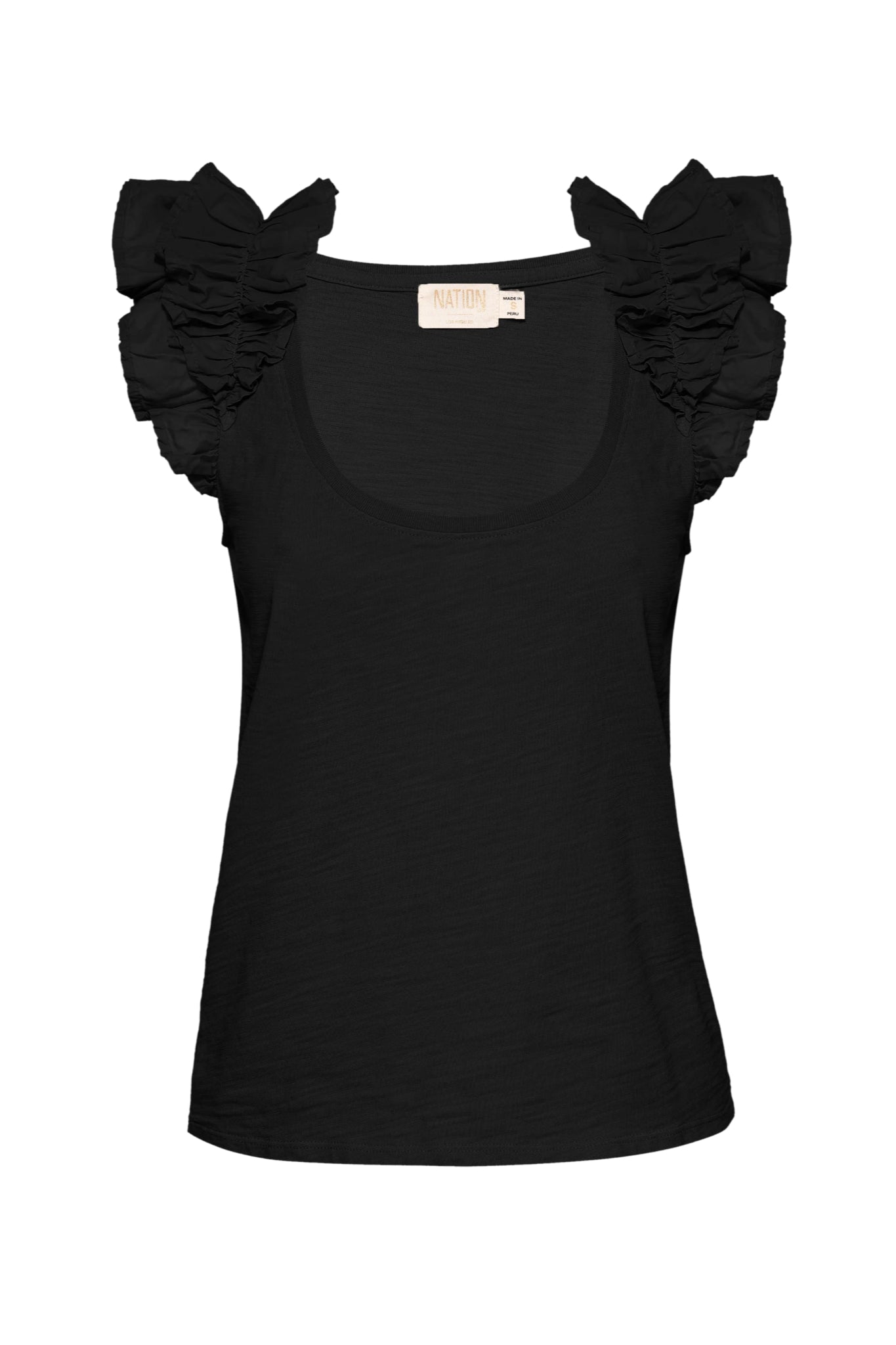 Esprit Ruffled Tank