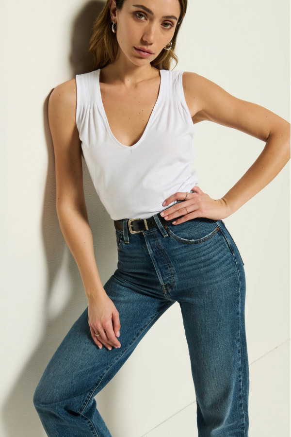 Douce Wave V neck Tank