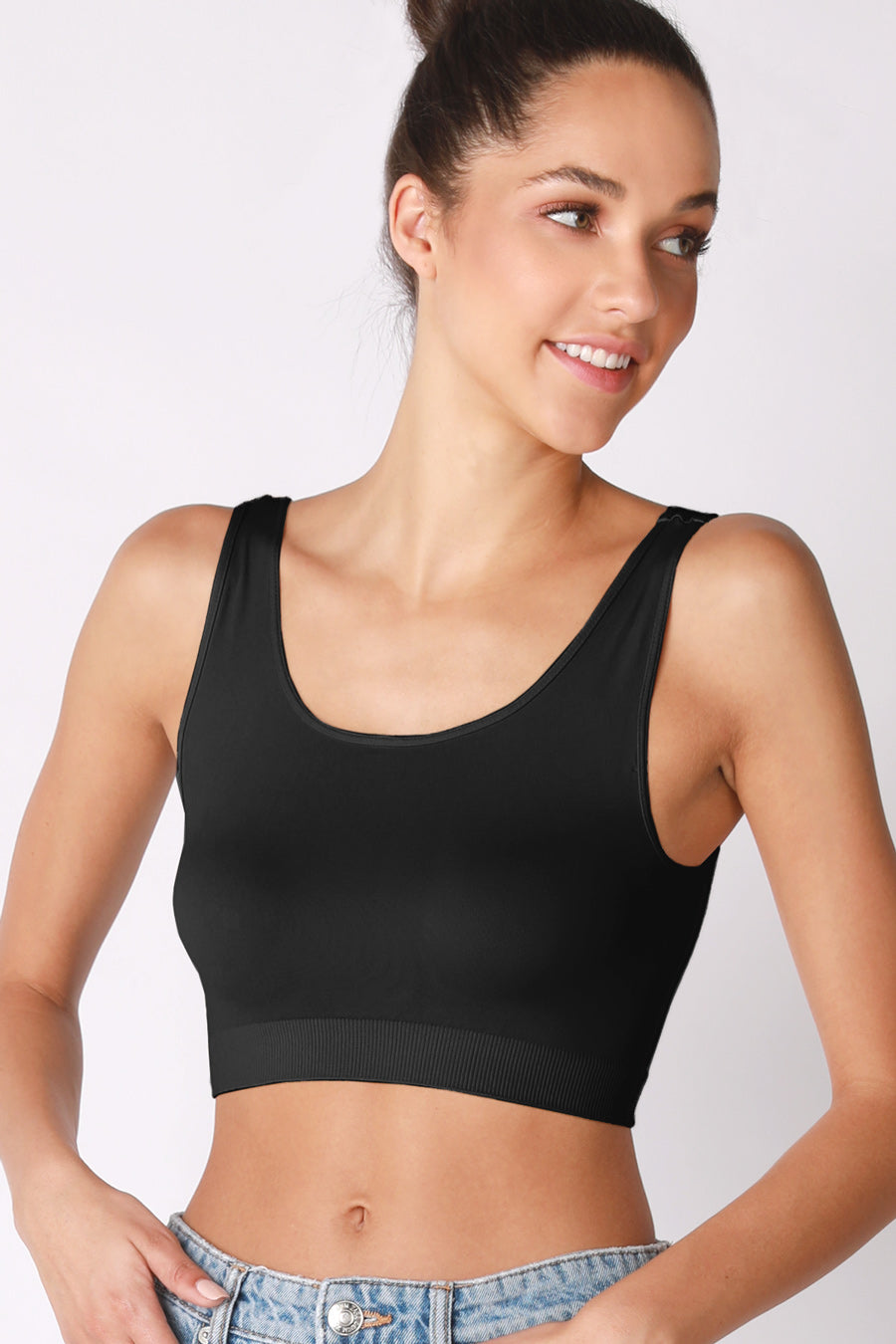 Pivoine Allure Crop Bra Top