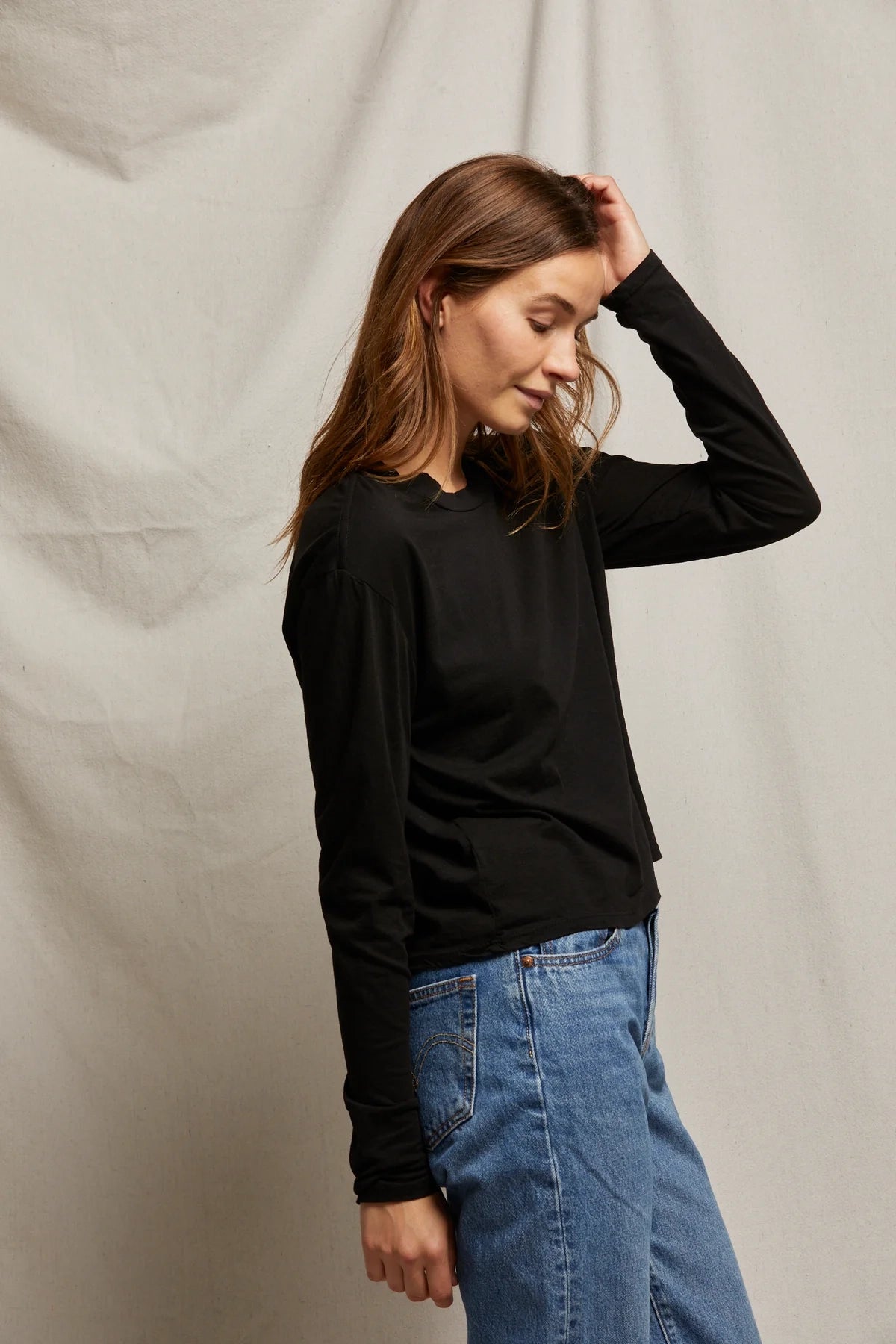 Grand Long Sleeve Crew Tee