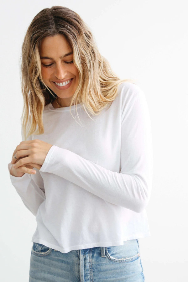Grand Long Sleeve Crew Tee