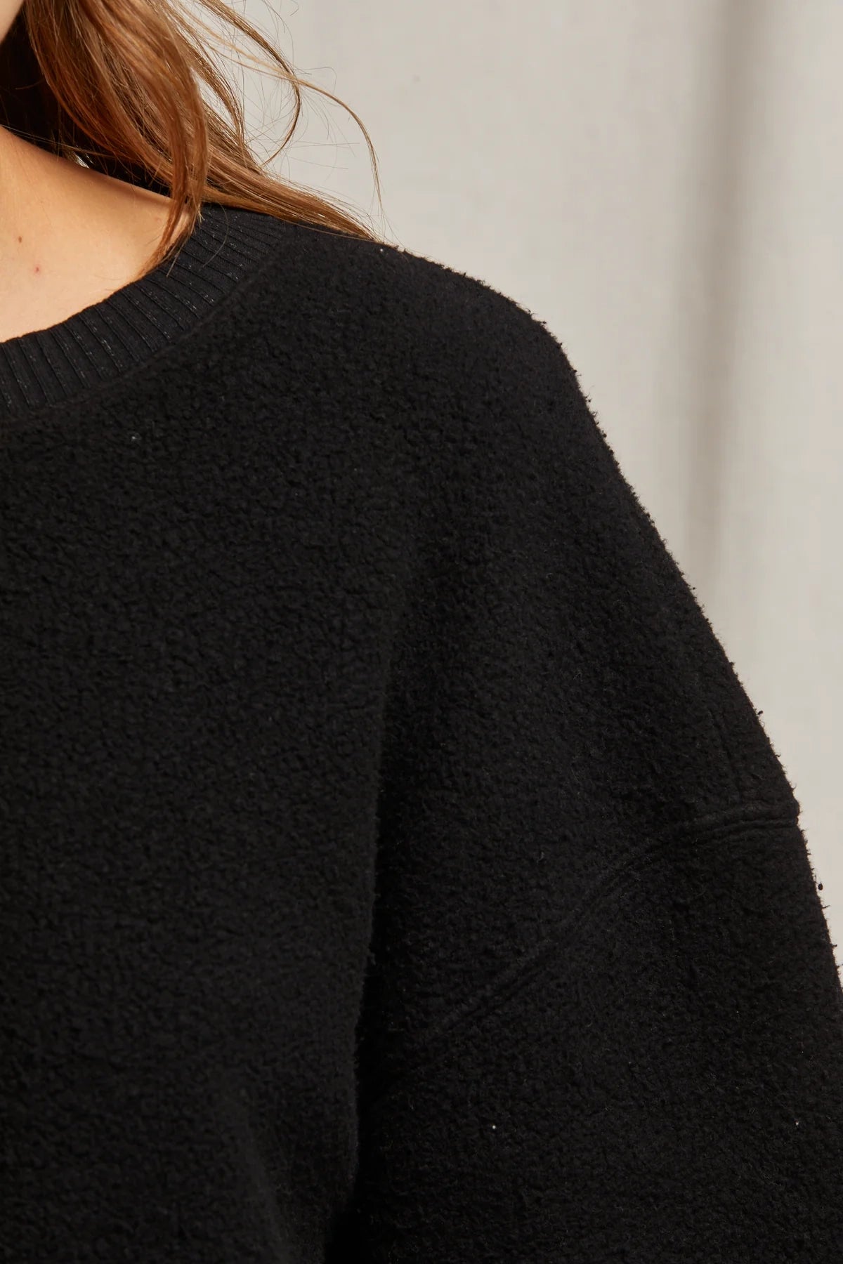 Delicata Reverse Fleece Pullover