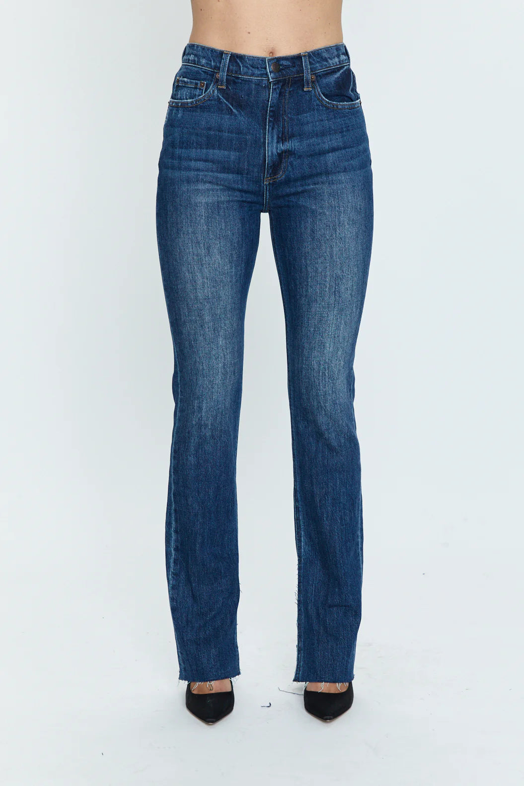 Rose High Rise Slim Bootcut