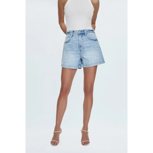 Terciopelo A-Line Denim Short