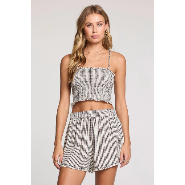 Kindle Calma Smocked Tank