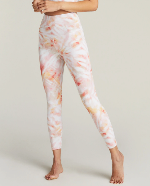 Crimson Allure Dye High Rise 7/8 Legging