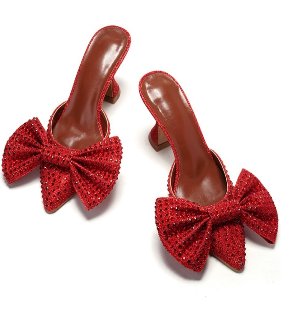 Pasión Soleil Rhinestones Heels