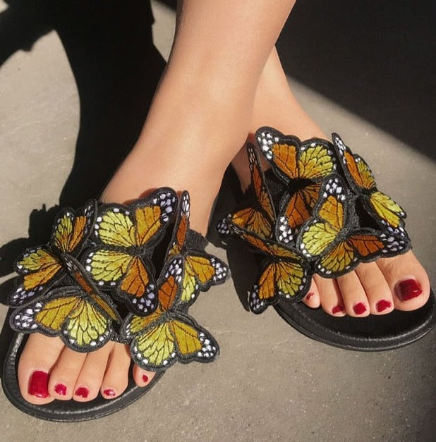 Iris Allure Butterflies Slippers