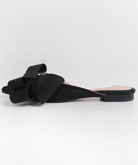 Tempest Rise Bow Slippers