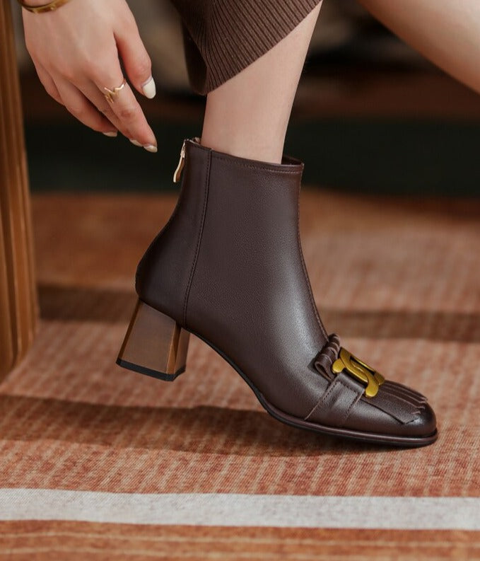 Serene Mood Leather Shoes