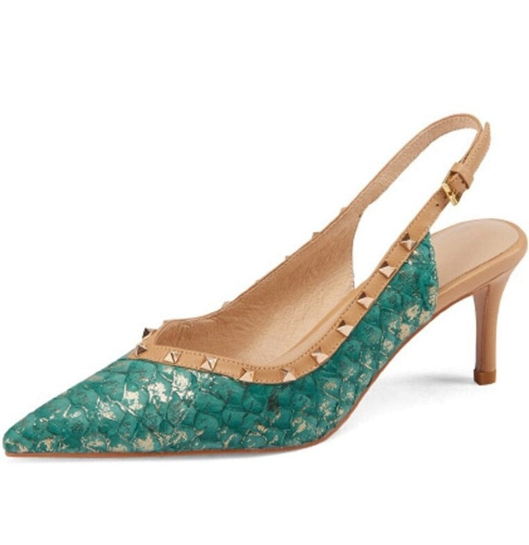 Violetta Studs Heels