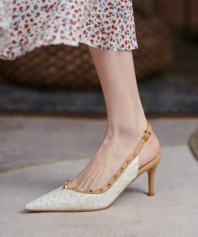 Violetta Studs Heels