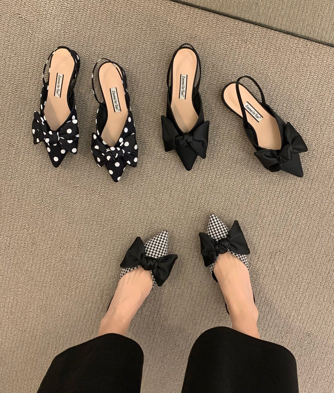 Symphony Bow Sandals